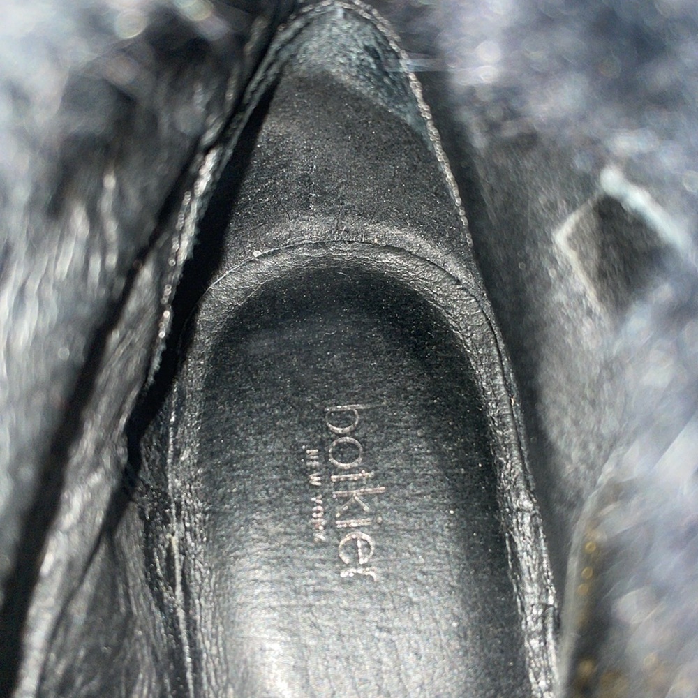 Botkier Women’s Black Suede Winter Fur Trimmed Boots Size 8 - Picture 10 of 13